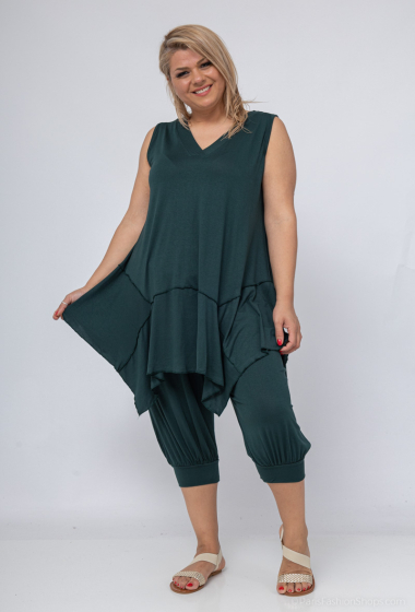 Wholesaler 2W Paris - Sleeveless viscose blouse