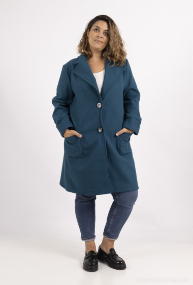 Grossiste 2W Paris - Manteau à bouton col à revers