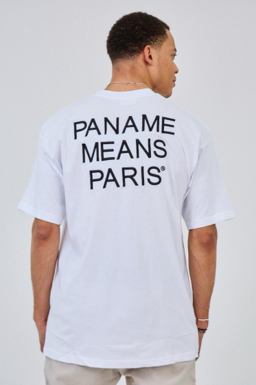 Mayorista Aarhon - Camiseta Bordada PANAME = PARIS