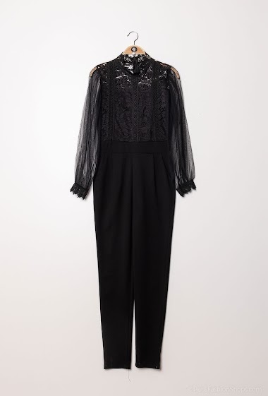 Großhändler ADELINE - Bicolored lace jumpsuit