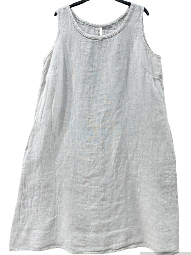 Wholesaler Alice.M - PLAIN LINEN DRESS