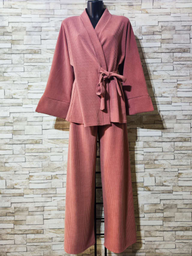 Wholesaler ALYRA - ABAYA - Corduroy set