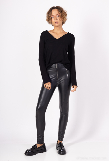 Großhändler Amy&Clo - Zips Leggings