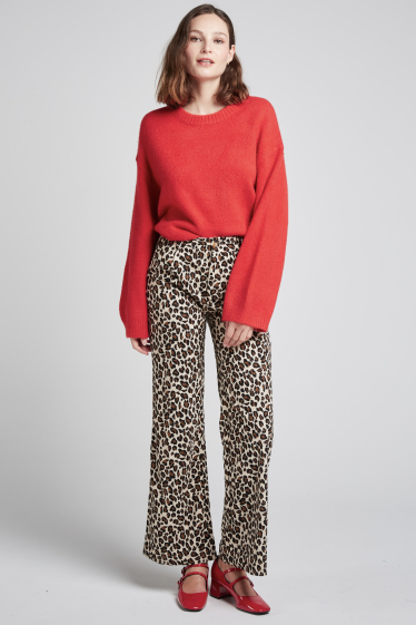 Wholesaler Andy & Lucy - Leopard flared pants