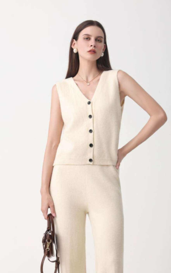 Wholesaler ANNE LOU'S - Sleeveless mesh vest