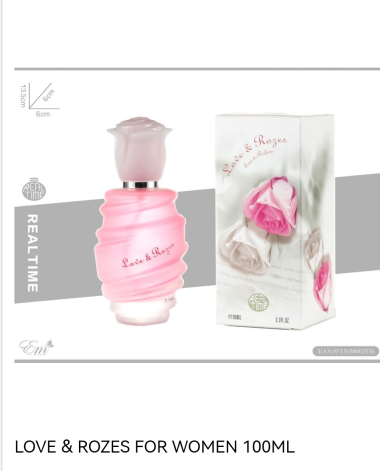 Grossiste ANNE LOU'S - Love & Rozes parfum pour femme