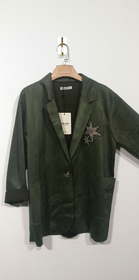 Wholesaler ANNE LOU'S - Plain jacket + star