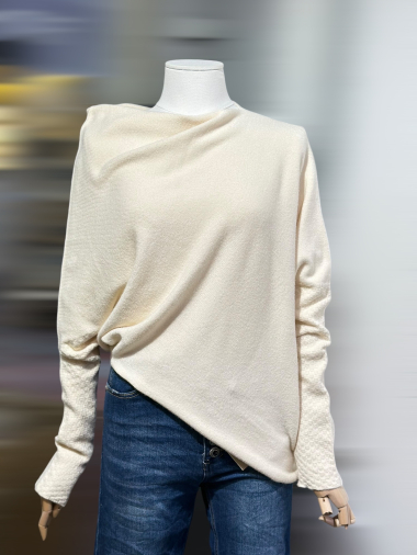 Wholesaler AROMA - asymmetry sweater