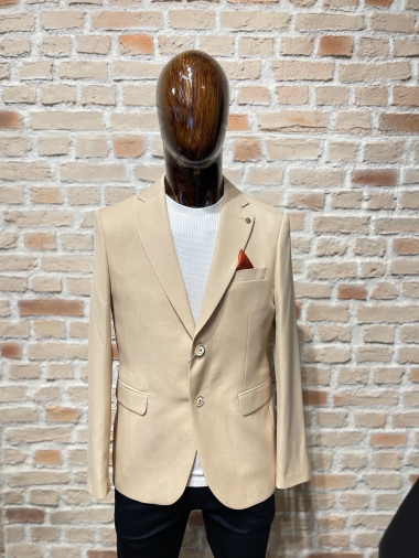 Großhändler BARON PRESTIGE 1983 - Klassischer Beige-Blazer