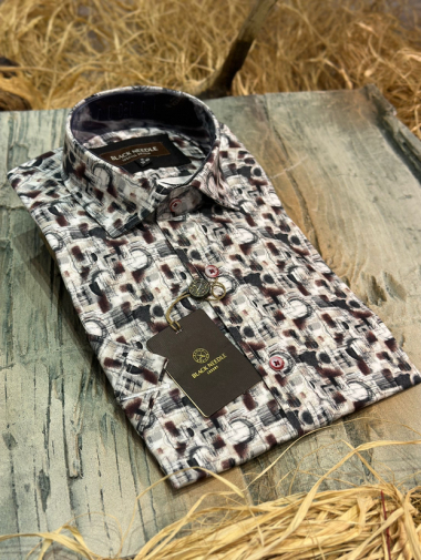 Mayorista BARON PRESTIGE 1983 - Camisa estampada elegante