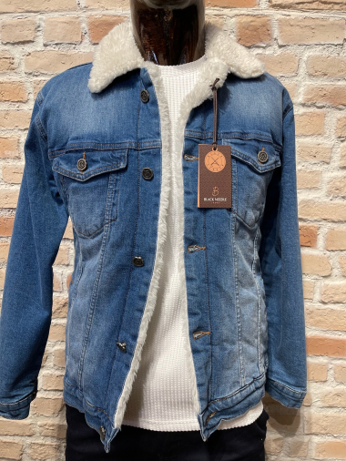 Wholesaler BARON PRESTIGE 1983 - Sherpa Lined Denim Jacket