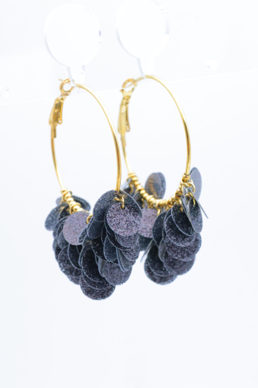 Grossiste Beli & Jolie - Boucles d'oreilles en acier inoxydable