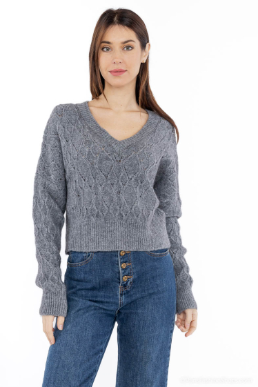 Großhändler Bellavie - STRICKPULLOVER AUS 20 % MOHAIR