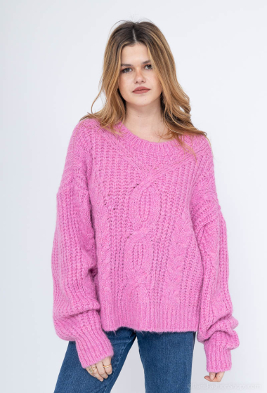 Großhändler Bellavie - WEICHER STRICKPULLOVER