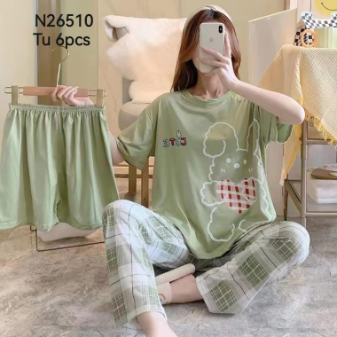 Mayorista BELLE COM'ELLE - Conjunto pijama 3 piezas 'CARTOON'