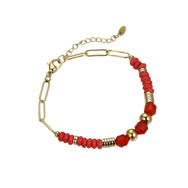 Grossiste BELLE MISS - Ursule - Bracelet acier