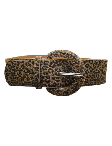 Wholesaler Best Angel-Fashion Kingdom - Elastic belt with leopard pattern