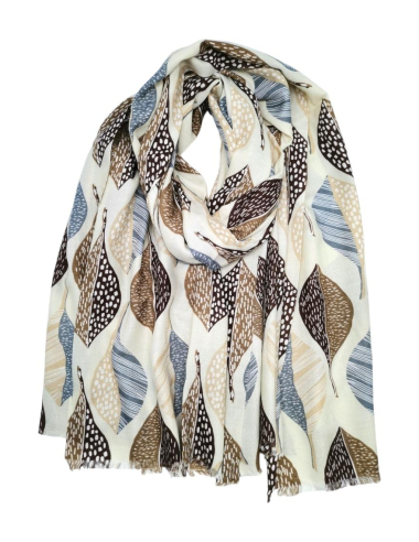 Wholesaler Best Angel-Fashion Kingdom - Leaf pattern scarf