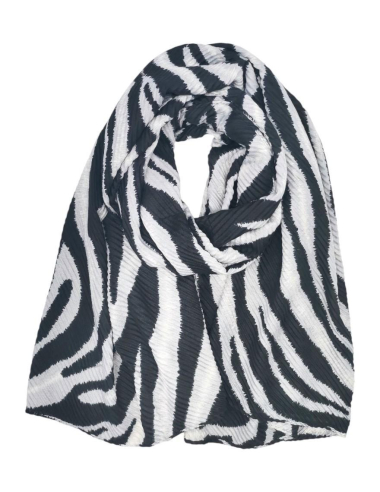 Grossiste Best Angel-Fashion Kingdom - Foulard gaufré motif zèbre