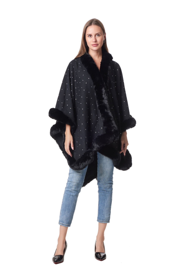 Grossiste Best Fashion - poncho strass