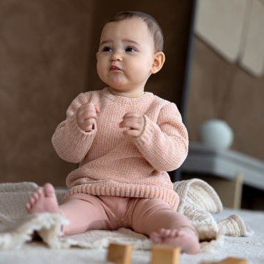 Großhändler BLUE WHITE - BABY-MÄDCHEN-PULLOVER