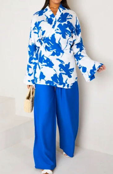 Wholesaler BOHEM NANA - CLARISSE printed kimono set