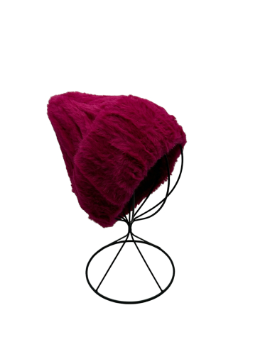 Wholesaler By Oceane - Mink style soft beanie hat