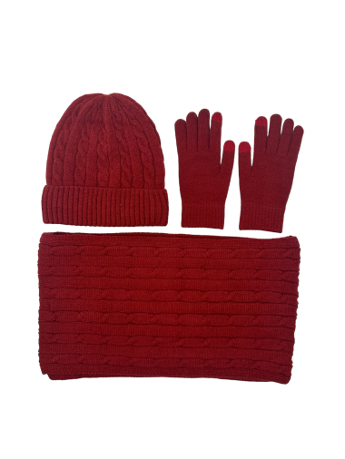 Mayorista By Oceane - Conjunto gorro bufanda guantes