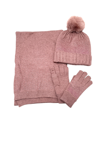 Mayorista By Oceane - Conjunto gorro bufanda guantes