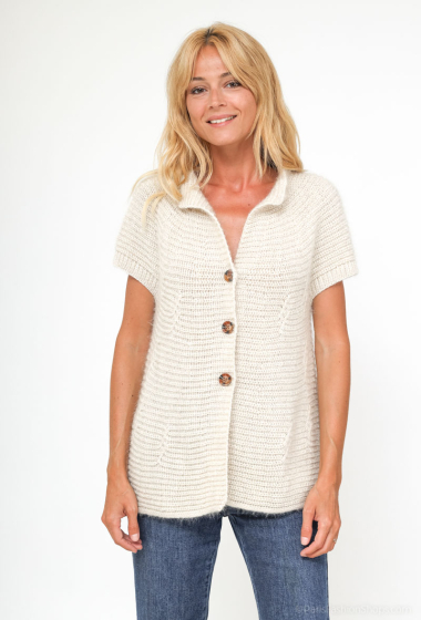 Wholesaler Catherine Style - Short sleeve buttoned vest