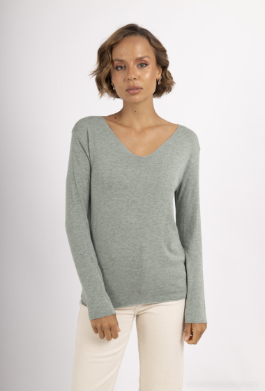 Großhändler Catherine Style - Weicher feiner Pullover