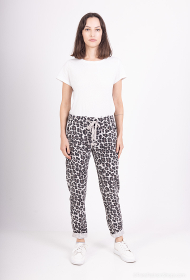 Mayorista C'Belle - pantalones con estampado de leopardo