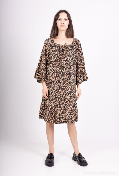 Mayorista C'Belle - Túnica con estampado de leopardo