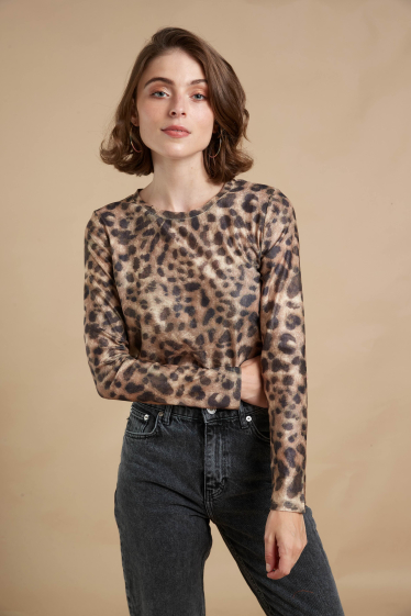 Mayorista Seelly - Blusa de leopardo