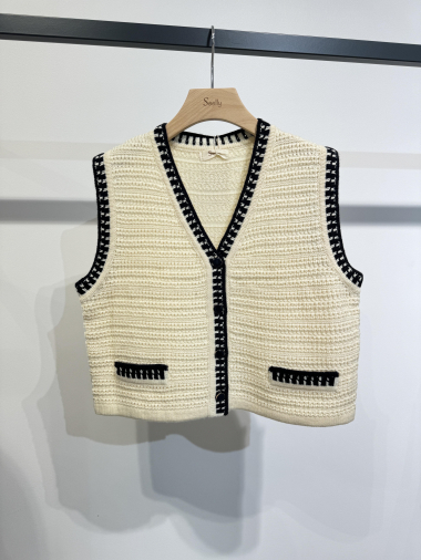 Grossiste Seelly - Gilet sans manche en maille