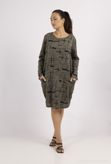 Wholesaler Chana Mod - Geometric print tunic