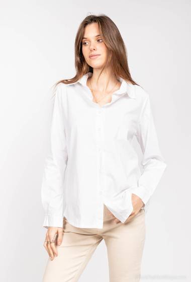 Grossiste Charmante - Chemise en coton  (Made in italy)