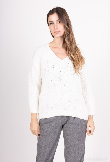 Grossiste Charmante - Pull en laine (Made in Italy)