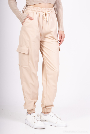 Grossiste Cherry Koko - Pantalon cargo resserré chevilles