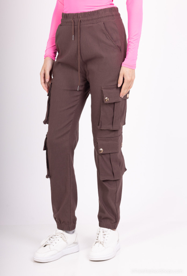 Grossiste Cherry Koko - Pantalons Cargo serre cheville