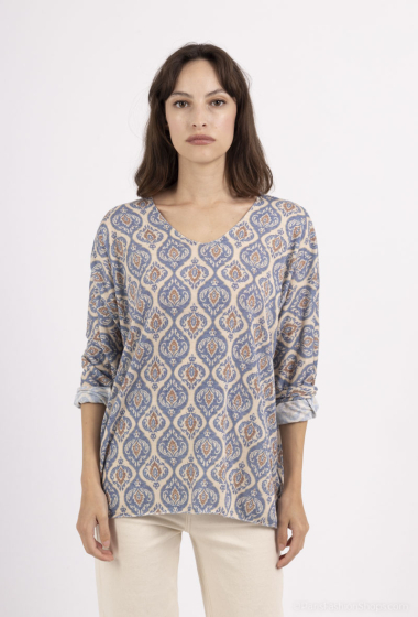 Wholesaler Christelle - Printed blouse