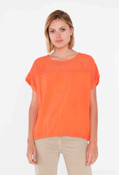 Wholesaler Christelle - Embroidered top