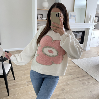 Grossiste Ciao Milano - Pull Fleurs