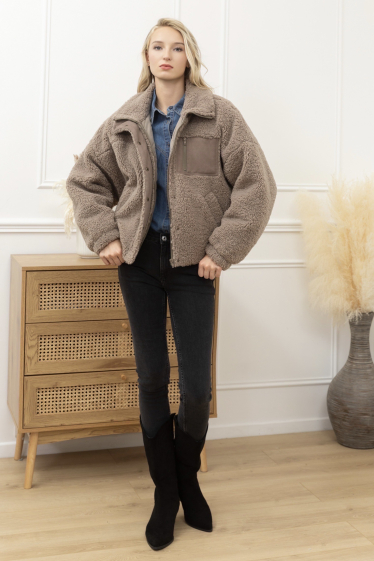 Wholesaler Ciminy - FAUX FUR JACKET