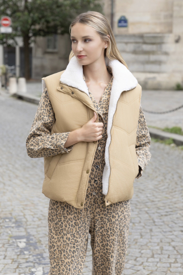 Grossiste Ciminy - GILET DOUDOUNE