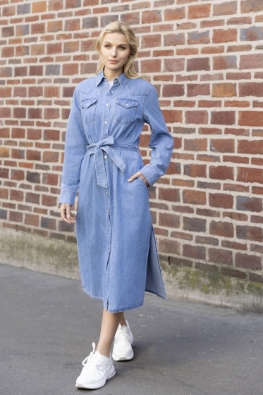 Großhändler Ciminy - DENIMKLEID