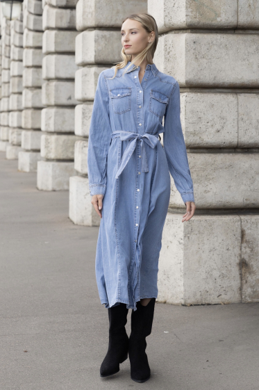 Wholesaler Ciminy - DENIM DRESS