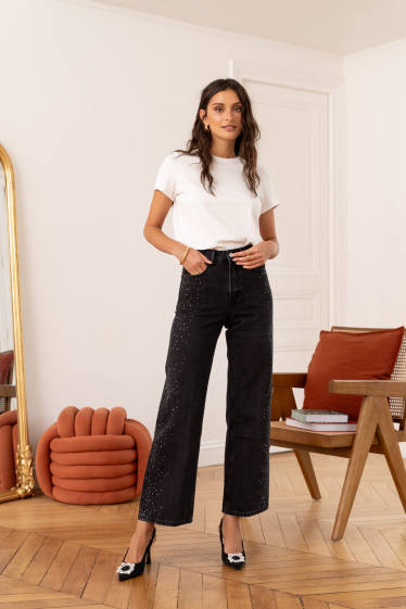 Großhändler ORAIJE PARIS - Faustinette weite Jeans