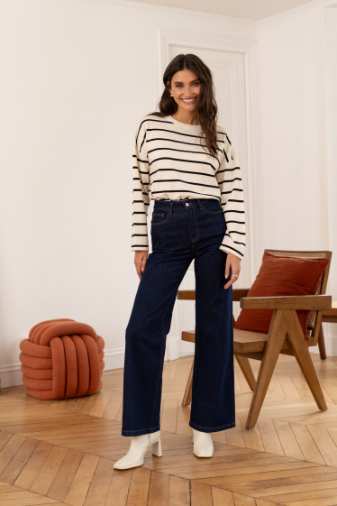 Grossiste ORAIJE PARIS - Jeans wide leg