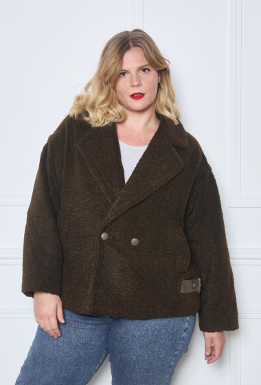 Wholesaler C'MELODIE - MANTEAU EN SHERPA